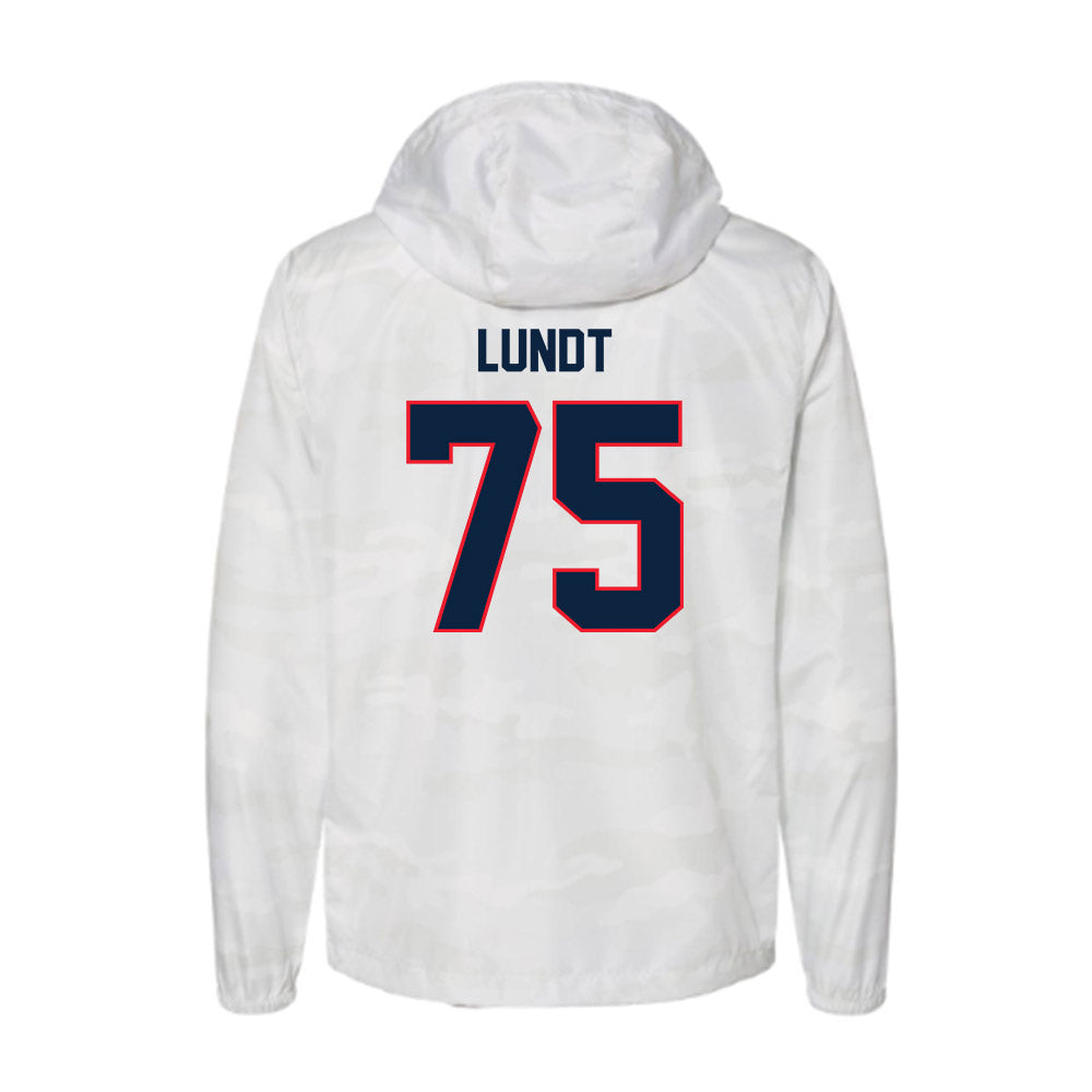 UConn - NCAA Football : Chase Lundt - Windbreaker