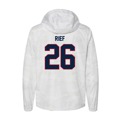 UConn - NCAA Football : Soren Rief - Windbreaker-1