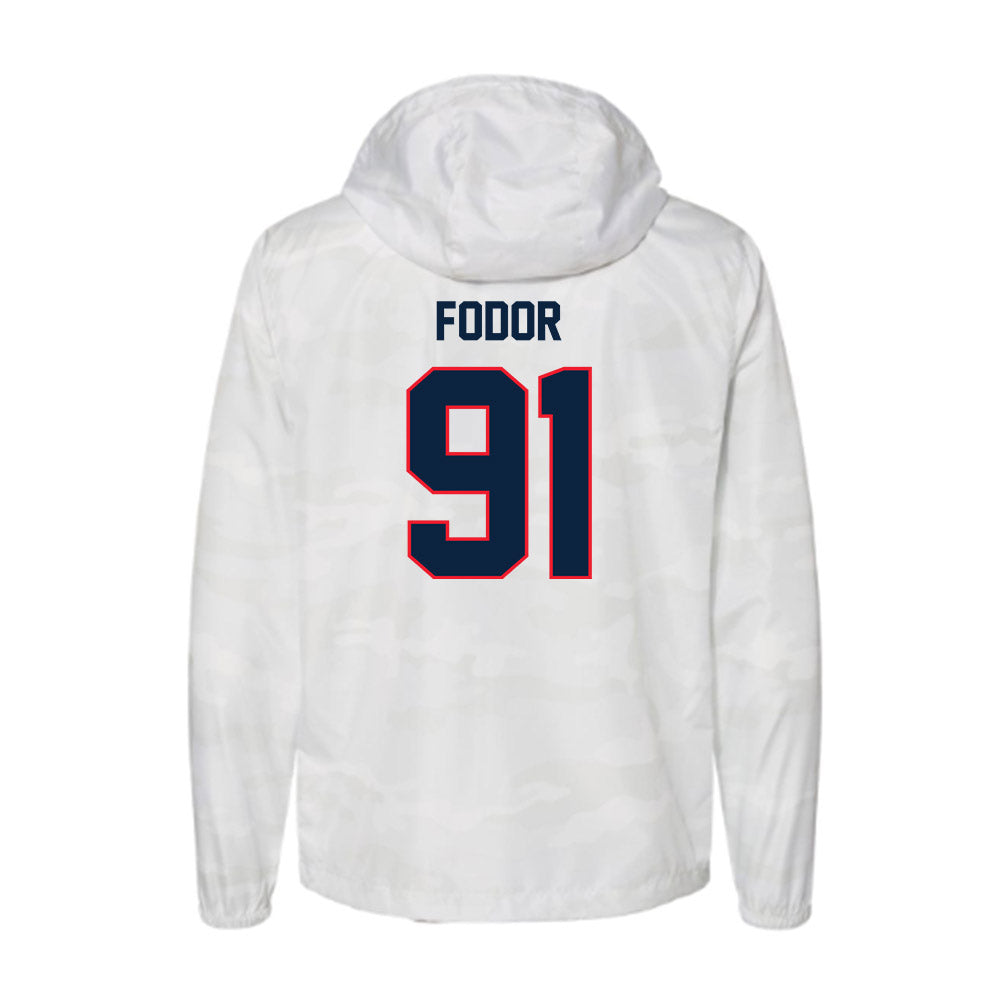 UConn - NCAA Football : Brady Fodor - Windbreaker