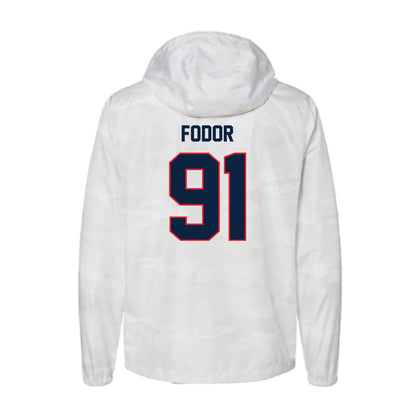 UConn - NCAA Football : Brady Fodor - Windbreaker