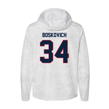 UConn - NCAA Football : Carter Boskovich - Windbreaker