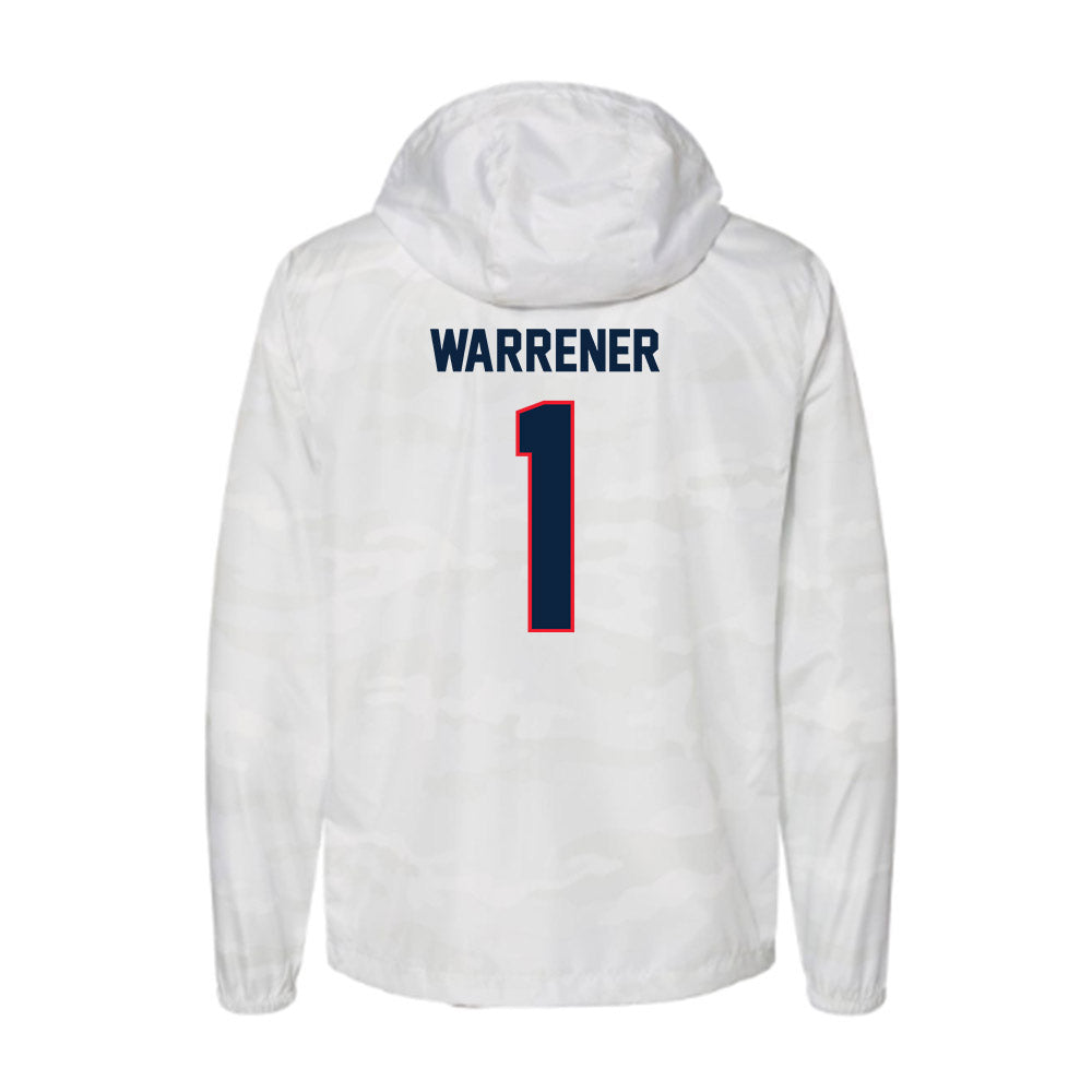 UConn - NCAA Women's Ice Hockey : Megan Warrener - Windbreaker