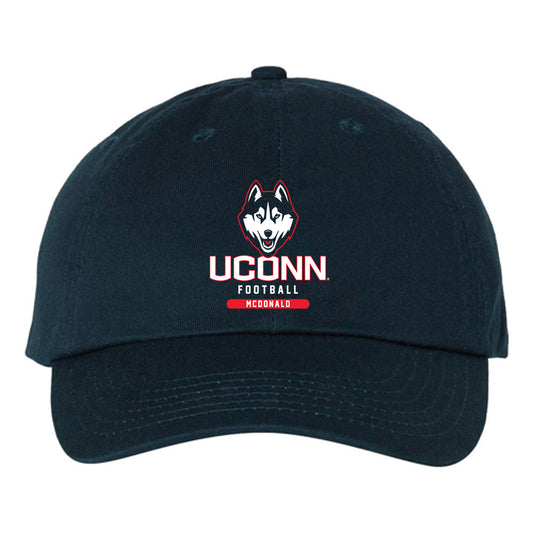 UConn - NCAA Football : Tucker McDonald - Dad Hat