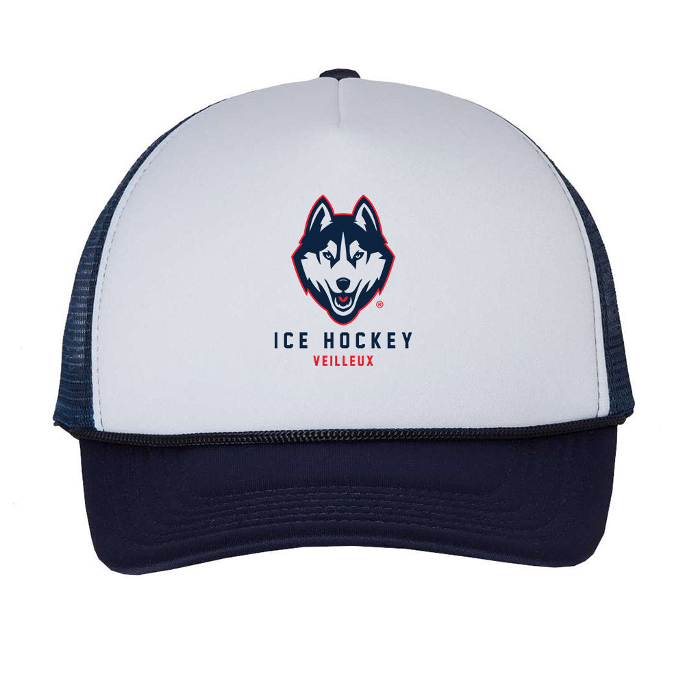 UConn - NCAA Men's Ice Hockey : Jake Veilleux - Trucker Hat