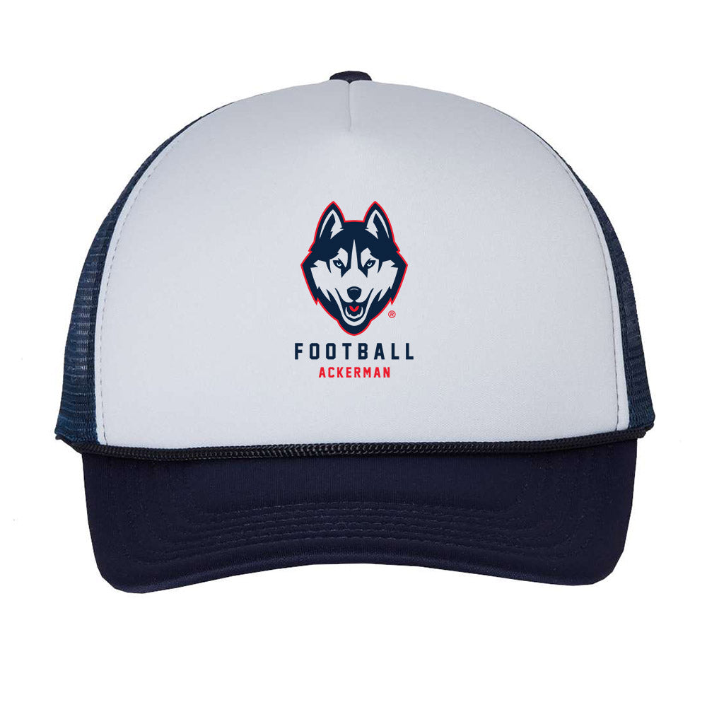 UConn - NCAA Football : Cooper Ackerman - Trucker Hat