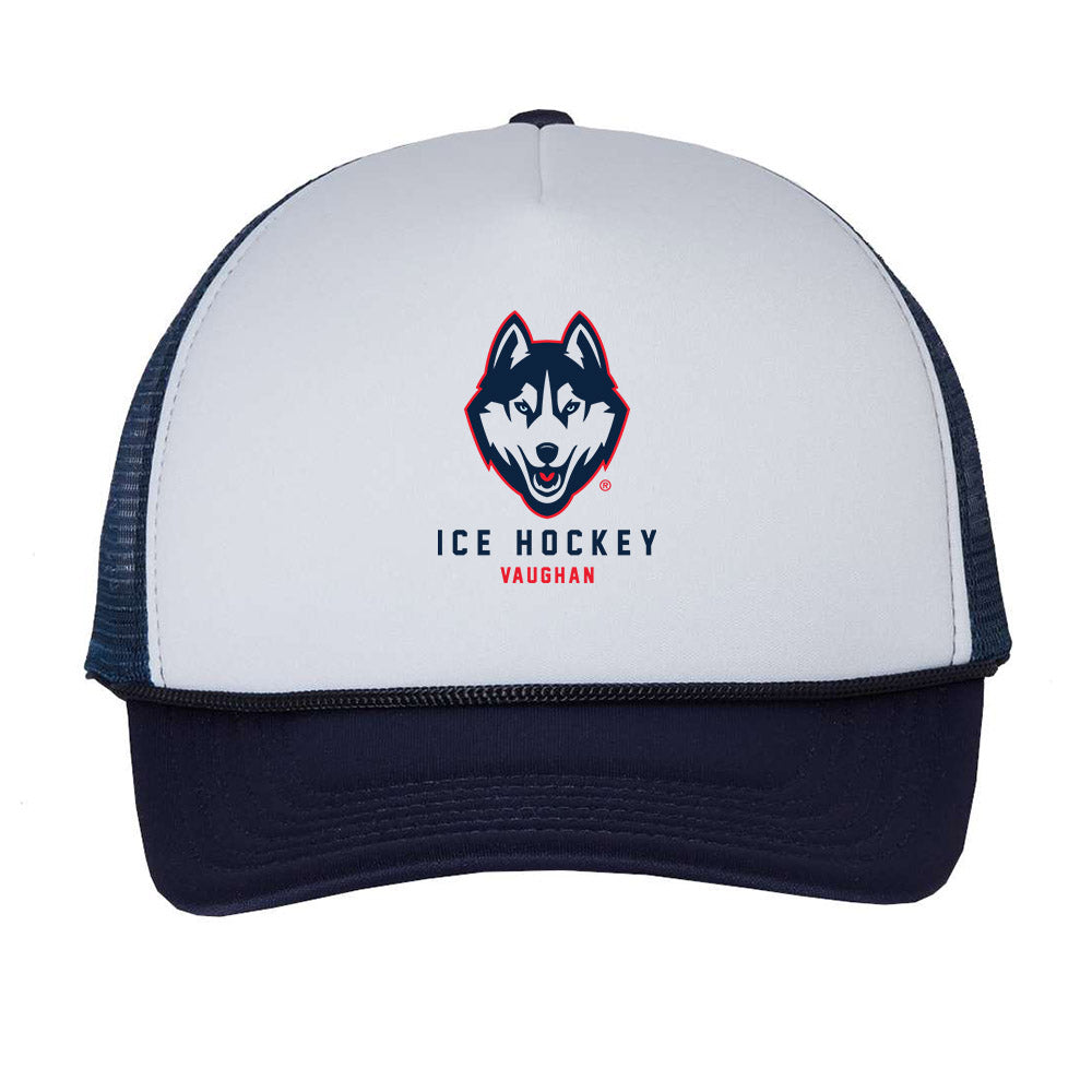 UConn - NCAA Women's Ice Hockey : Teagan Vaughan - Trucker Hat-0