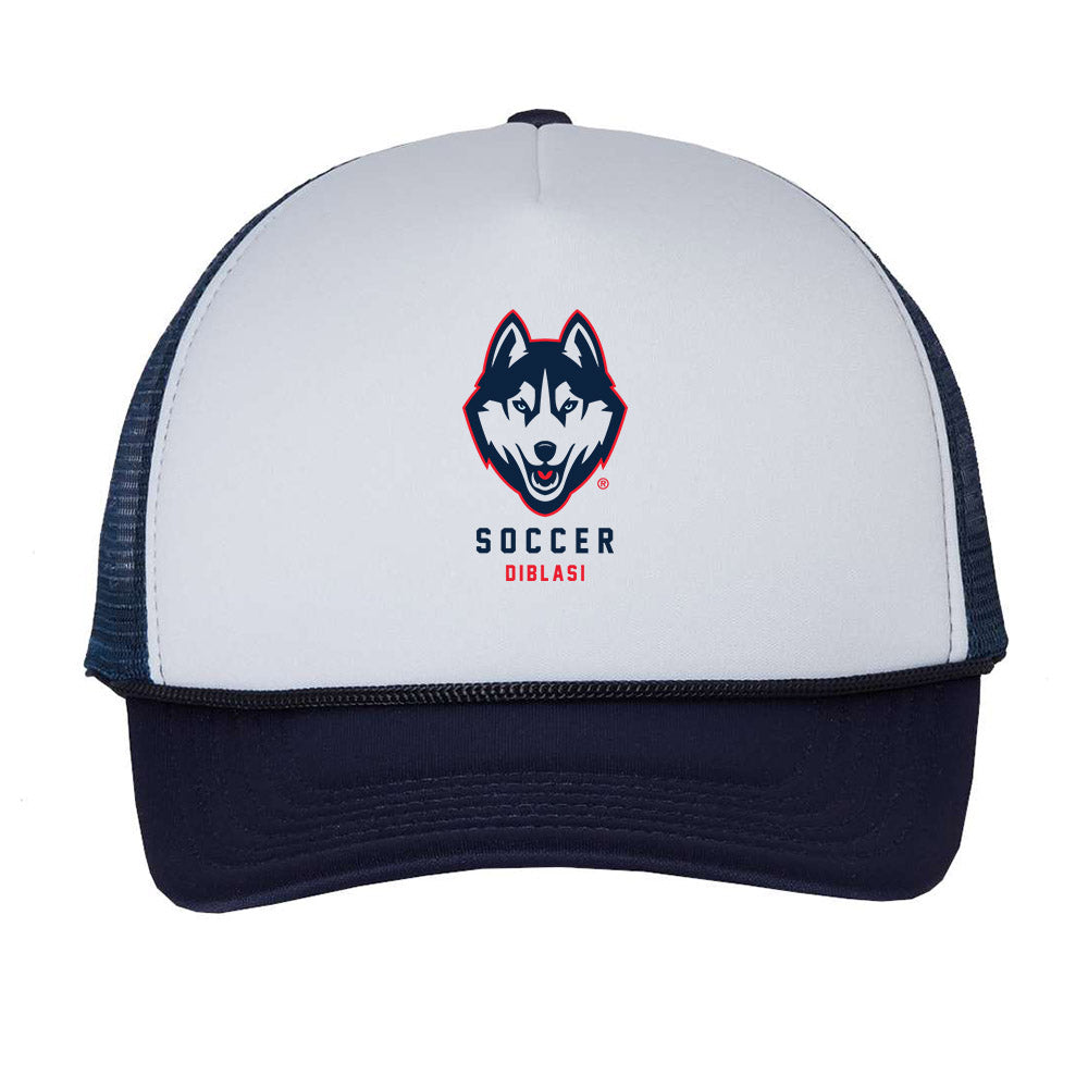 UConn - NCAA Women's Soccer : Elizabeth DiBlasi - Trucker Hat-0