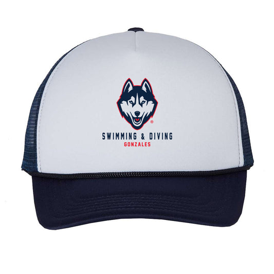UConn - NCAA Women's Swimming & Diving : Lydia Gonzales - Trucker Hat-0