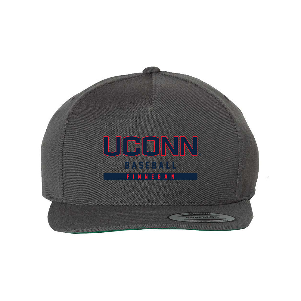 UConn - NCAA Baseball : Kieran Finnegan - Snapback Hat