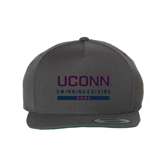 UConn - NCAA Women's Swimming & Diving : Norah Rome - Snapback Hat