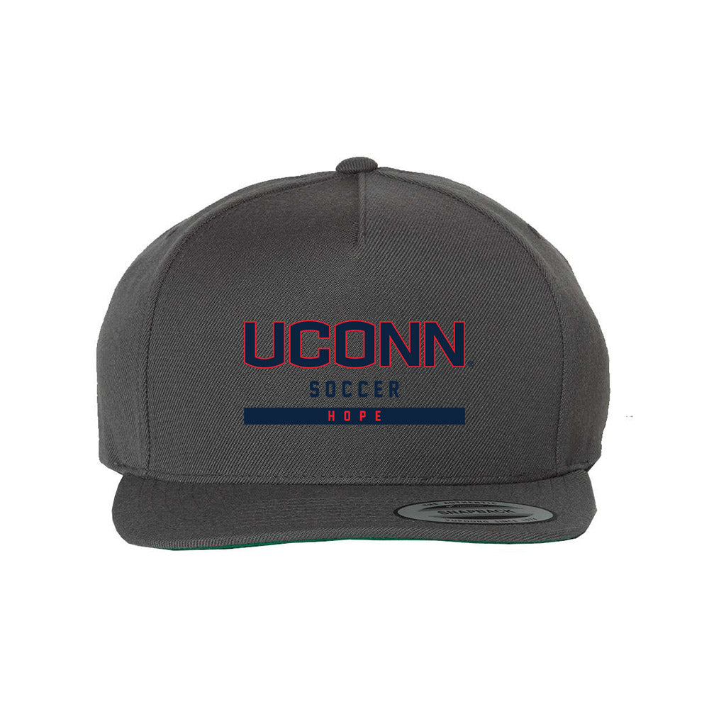 UConn - NCAA Men's Soccer : Elijah Hope - Snapback Hat