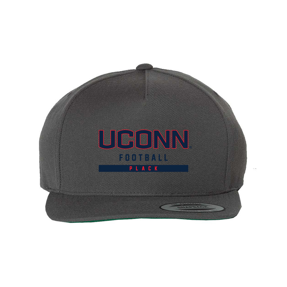 UConn - NCAA Football : Noah Plack - Snapback Hat