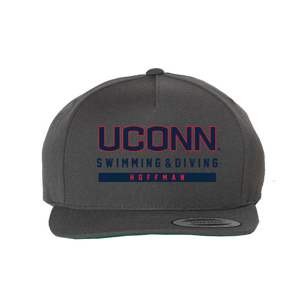 UConn - NCAA Women's Swimming & Diving : Bella Hoffman - Snapback Hat-0