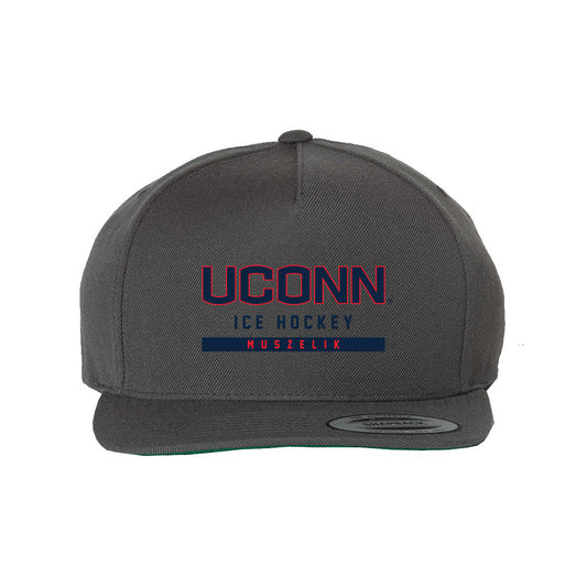 UConn - NCAA Men's Ice Hockey : Tyler Muszelik - Snapback Hat