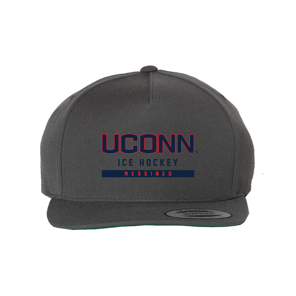 UConn - NCAA Men's Ice Hockey : Thomas Messineo - Snapback Hat