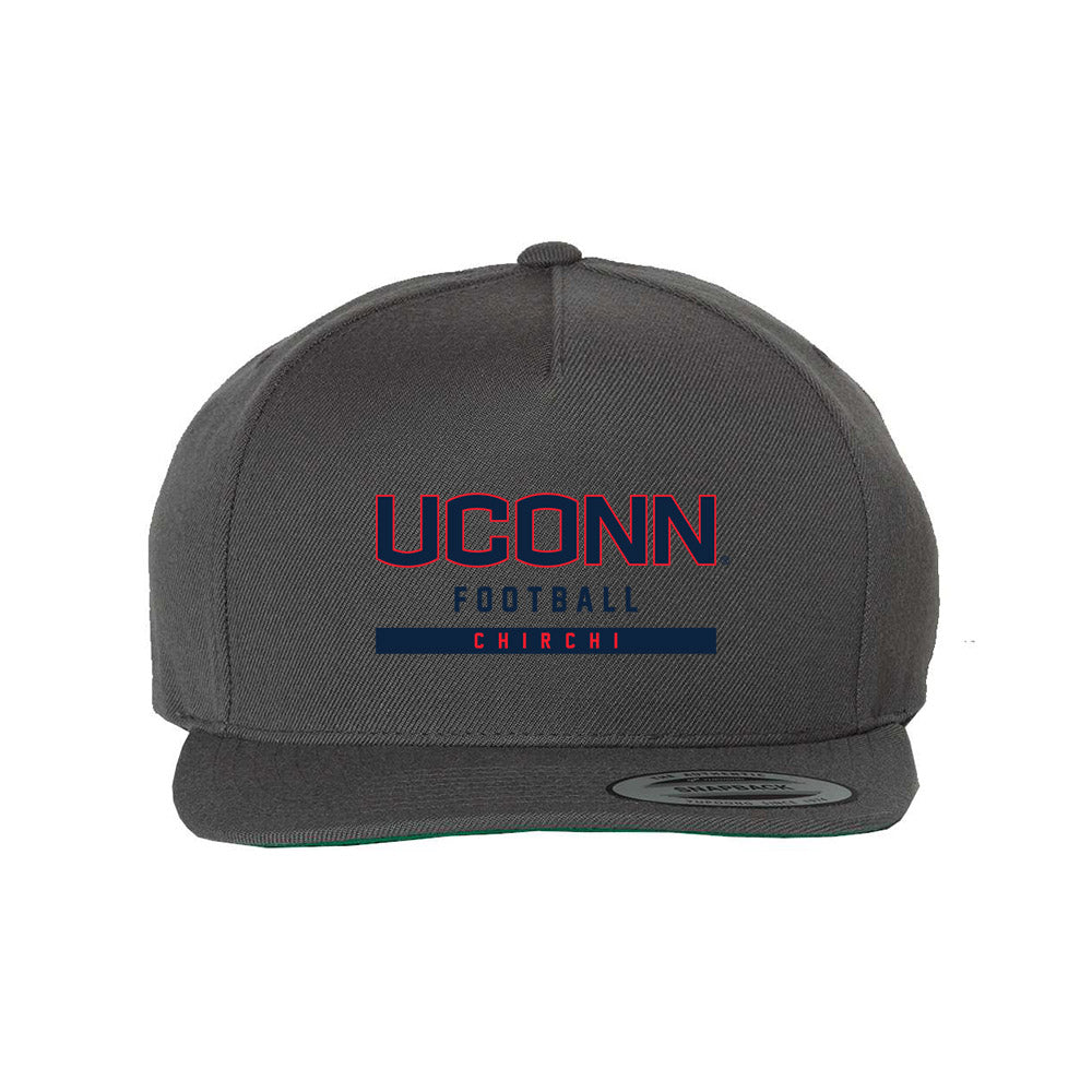 UConn - NCAA Football : Nader Chirchi - Snapback Hat