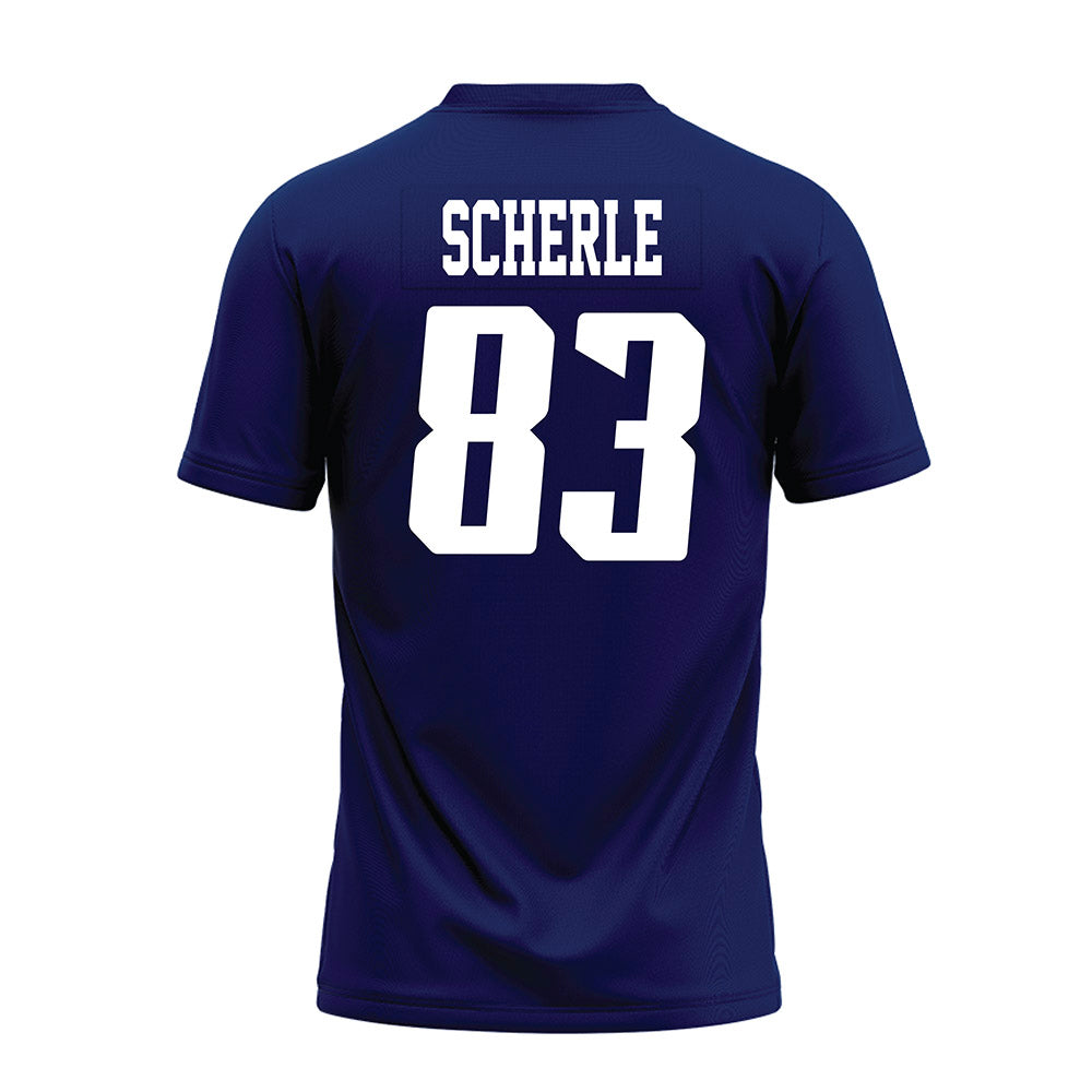 Rice - NCAA Football : Alexander Scherle - Navy Blue AAC Premium Football Jersey