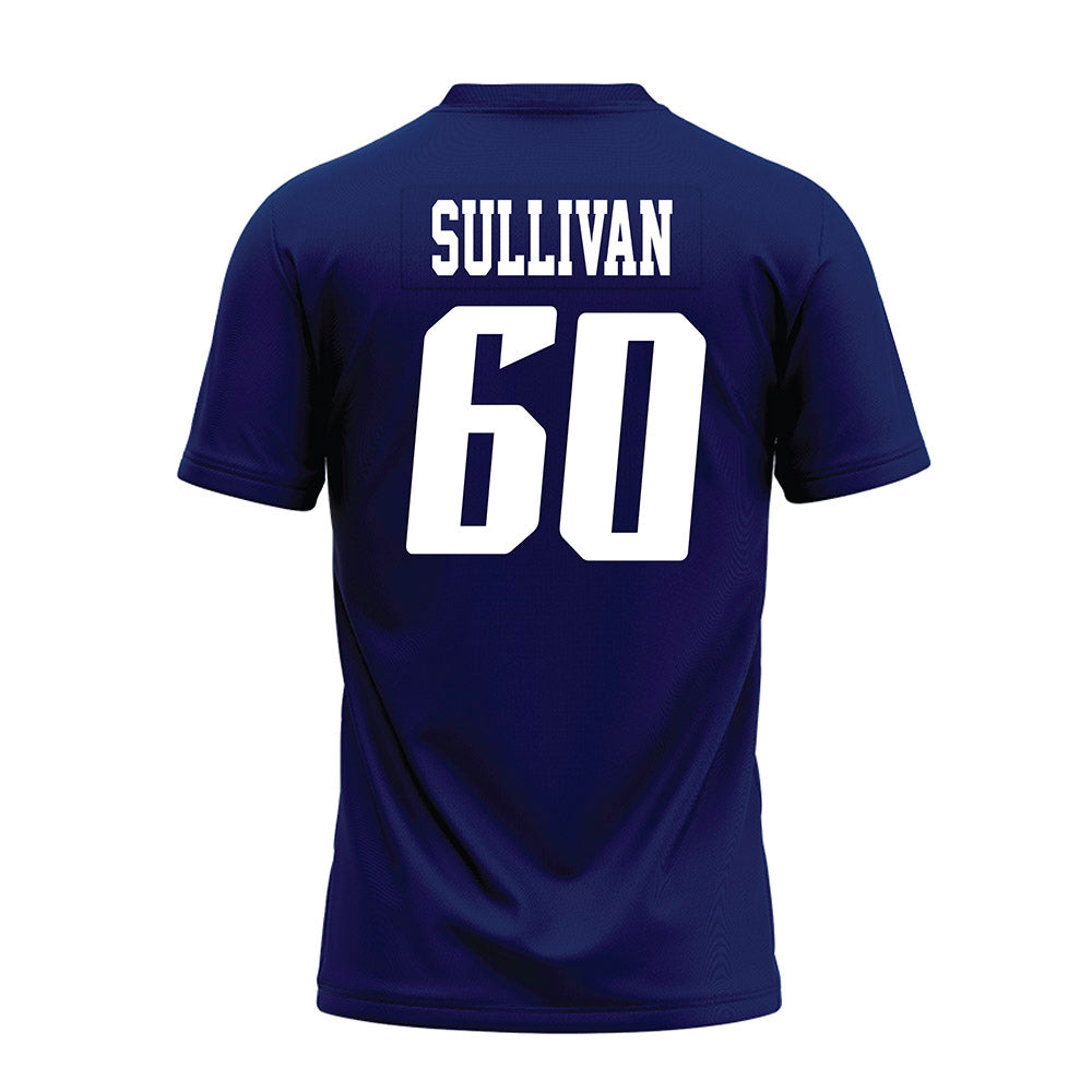 Rice - NCAA Football : Sean Sullivan - Navy Blue AAC Premium Football Jersey-1