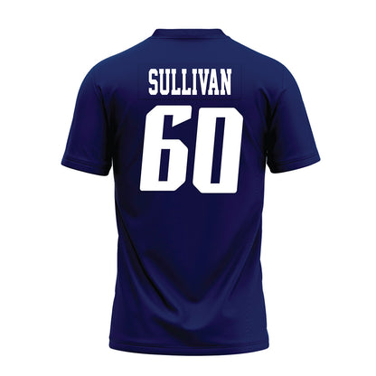Rice - NCAA Football : Sean Sullivan - Navy Blue AAC Premium Football Jersey-1