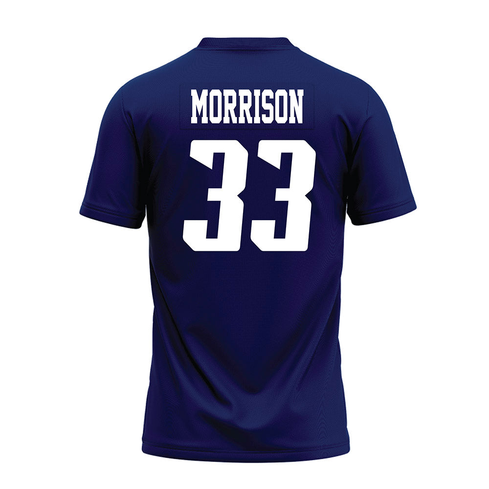 Rice - NCAA Football : Myron Morrison - Navy Blue AAC Premium Football Jersey