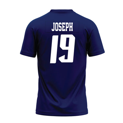 Rice - NCAA Football : Ichmael Joseph - Navy Blue AAC Premium Football Jersey