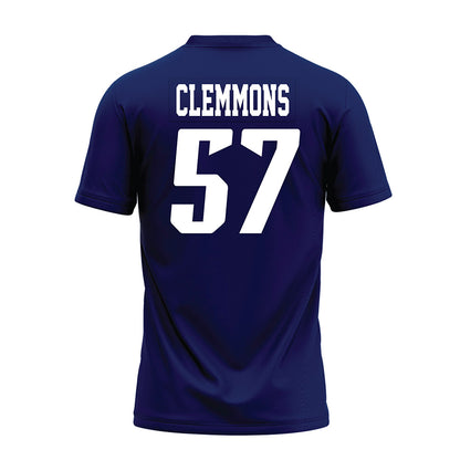 Rice - NCAA Football : Aquantis Clemmons - Navy Blue AAC Premium Football Jersey-1
