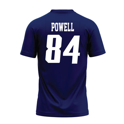 Rice - NCAA Football : Ethan Powell - Navy Blue AAC Premium Football Jersey