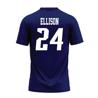 Rice - NCAA Football : JaBari Ellison - Navy Blue AAC Premium Football Jersey-1