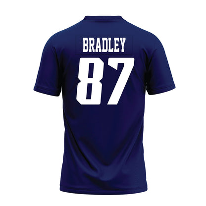 Rice - NCAA Football : Jack Bradley - Navy Blue AAC Premium Football Jersey