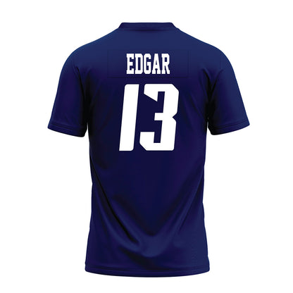 Rice - NCAA Football : Christian Edgar - Navy Blue AAC Premium Football Jersey