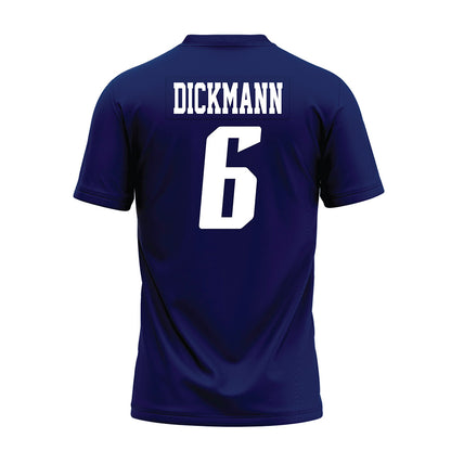 Rice - NCAA Football : Drayden Dickmann - Navy Blue AAC Premium Football Jersey