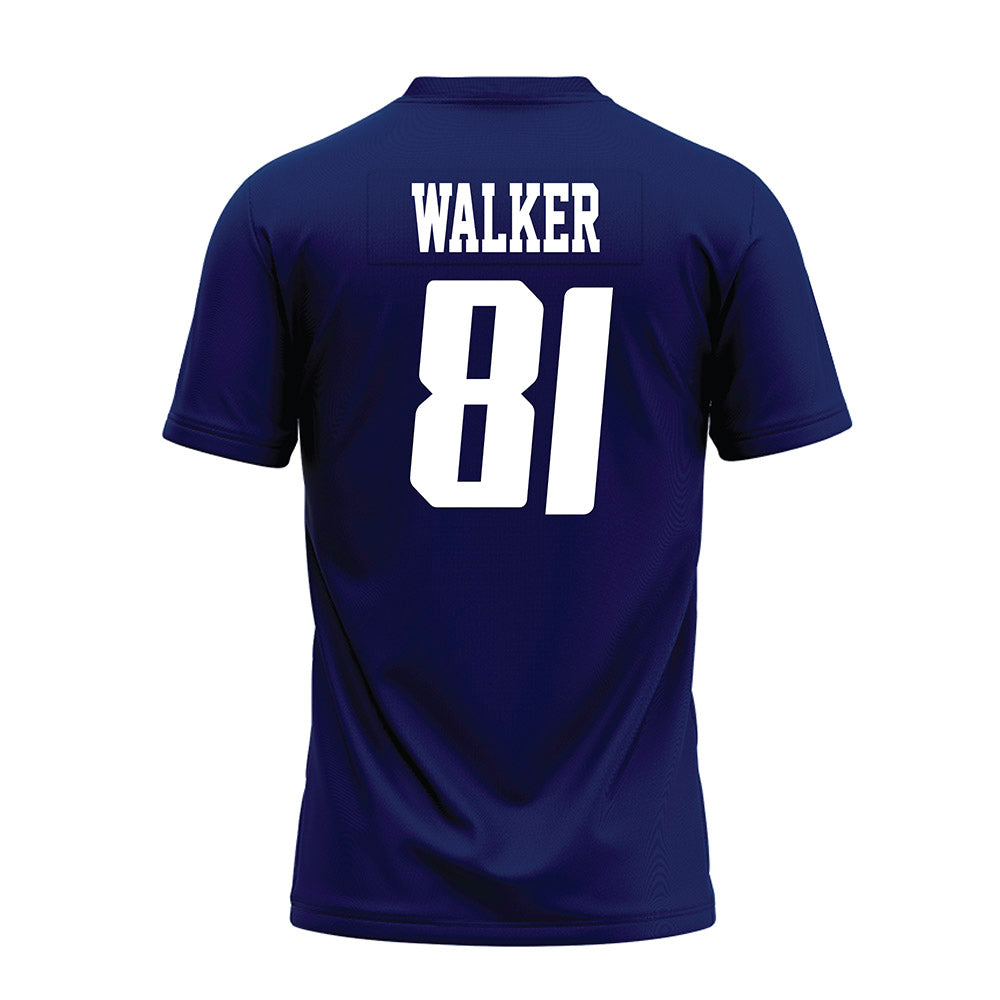 Rice - NCAA Football : Braylen Walker - Navy Blue AAC Premium Football Jersey-1