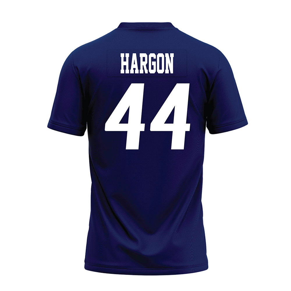 Rice - NCAA Football : Geron Hargon - Navy Blue AAC Premium Football Jersey