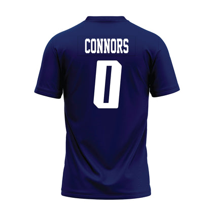 Rice - NCAA Football : Dean Connors - Navy Blue AAC Premium Football Jersey