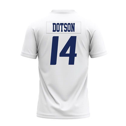 Rice - NCAA Football : Ephraim Dotson - White AAC Premium Football Jersey