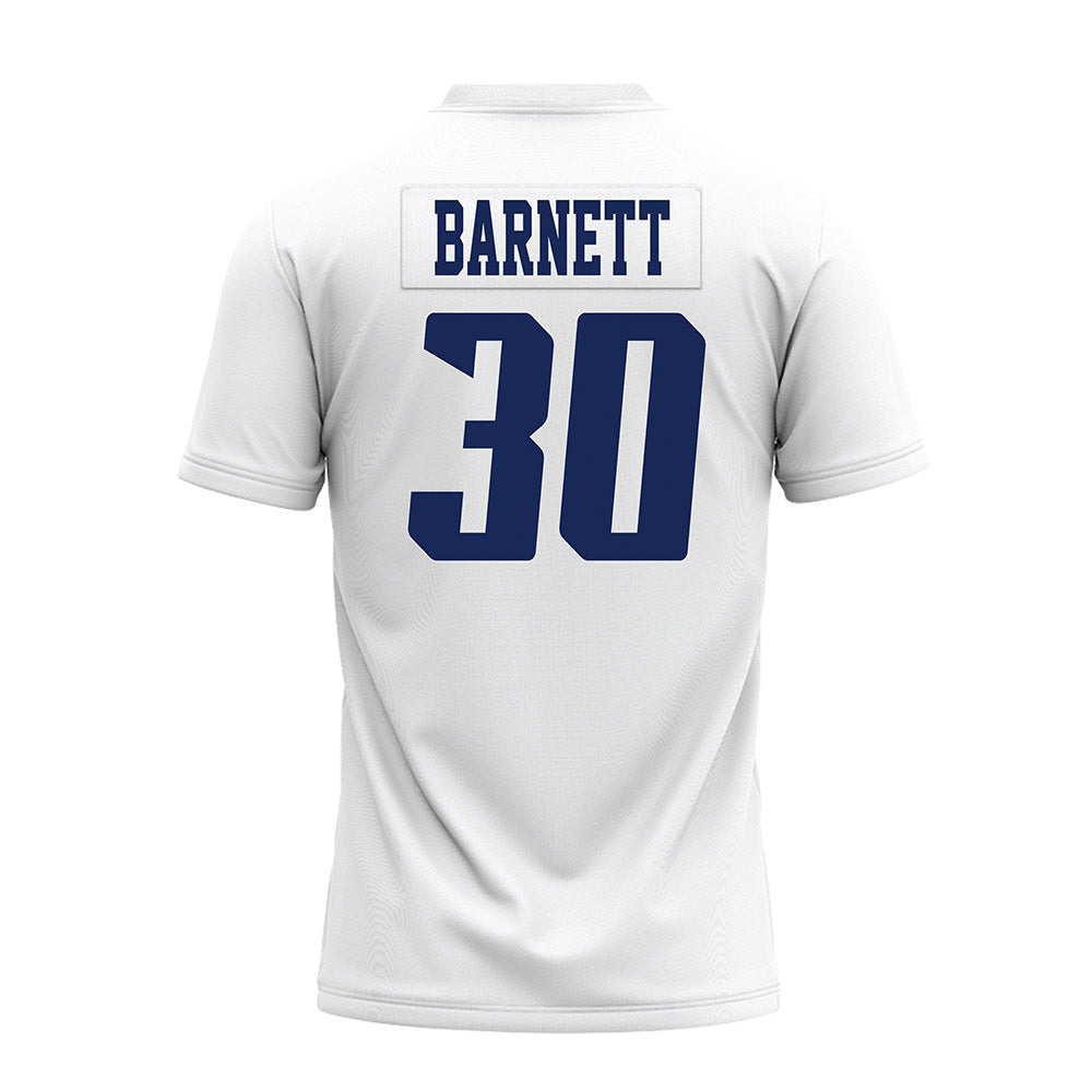 Rice - NCAA Football : Micah Barnett - White AAC Premium Football Jersey