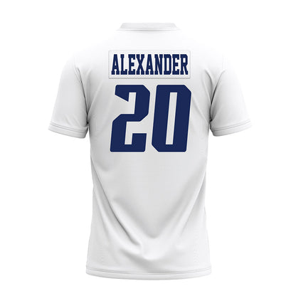 Rice - NCAA Football : Daelen Alexander - White AAC Premium Football Jersey