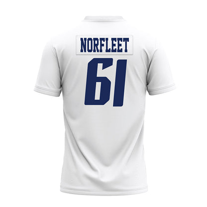 Rice - NCAA Football : Trace Norfleet - White AAC Premium Football Jersey