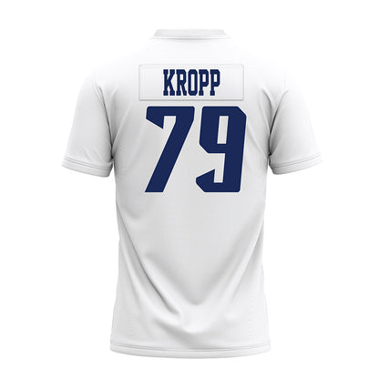 Rice - NCAA Football : Weston Kropp - White AAC Premium Football Jersey