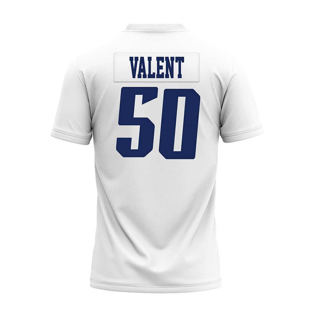Rice - NCAA Football : Patrick Valent - White AAC Premium Football Jersey