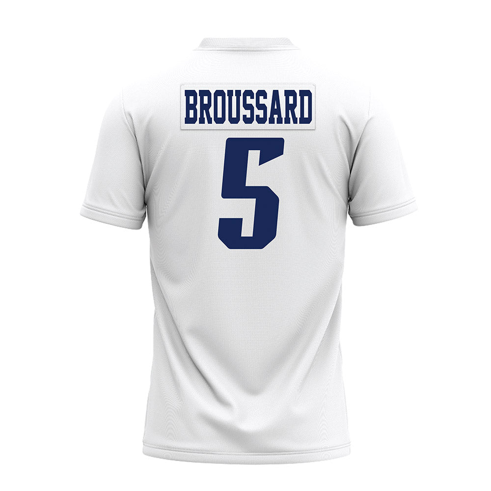 Rice - NCAA Football : Ari Broussard - White AAC Premium Football Jersey