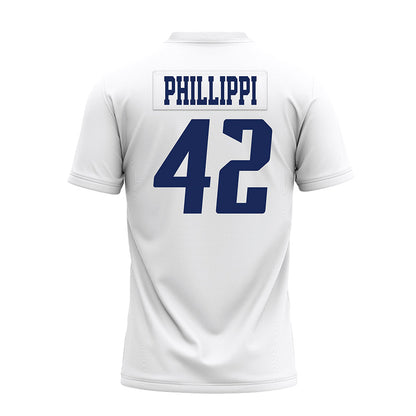 Rice - NCAA Football : Trey Phillippi - White AAC Premium Football Jersey