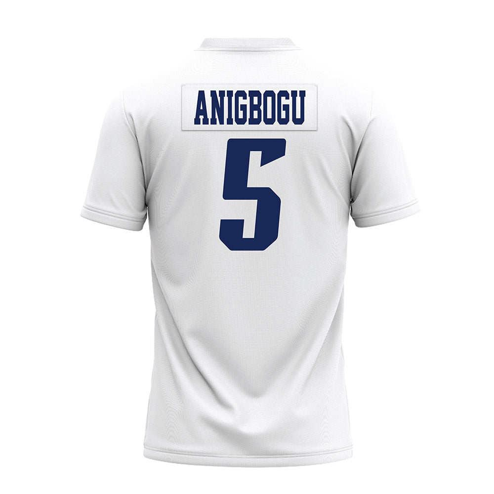 Rice - NCAA Football : Chike Anigbogu - White AAC Premium Football Jersey