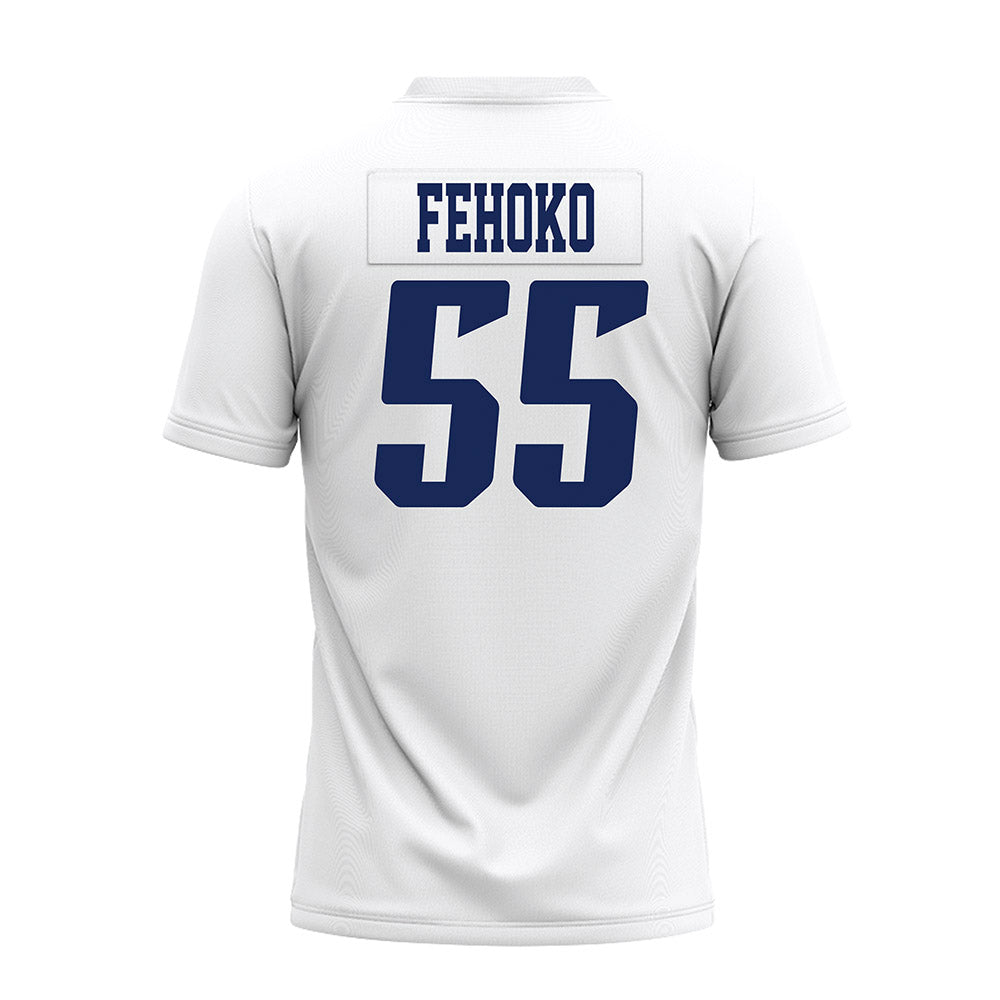 Rice - NCAA Football : Netane Fehoko - White AAC Premium Football Jersey-1