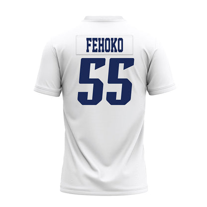 Rice - NCAA Football : Netane Fehoko - White AAC Premium Football Jersey-1