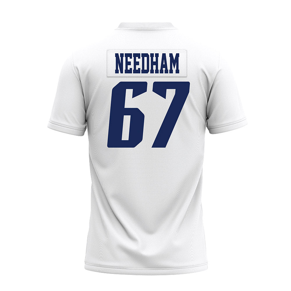 Rice - NCAA Football : Luke Needham - White AAC Premium Football Jersey-1