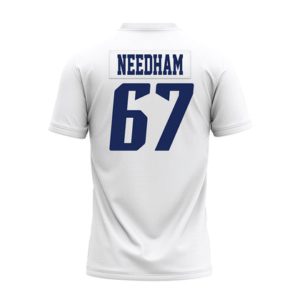 Rice - NCAA Football : Luke Needham - White AAC Premium Football Jersey-1