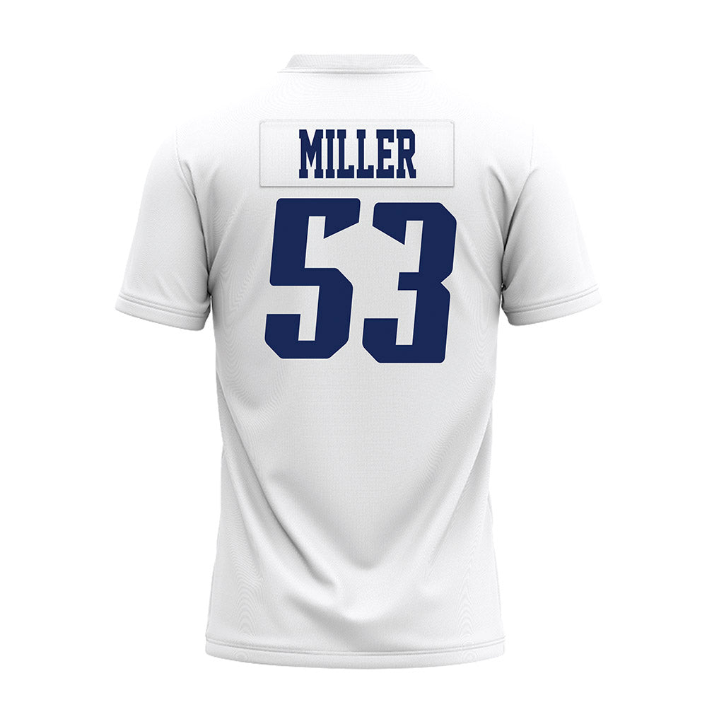 Rice - NCAA Football : Luke Miller - White AAC Premium Football Jersey-1