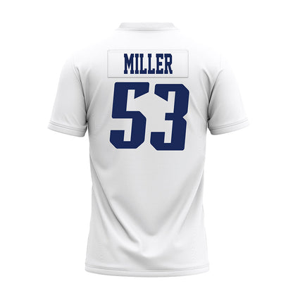 Rice - NCAA Football : Luke Miller - White AAC Premium Football Jersey-1