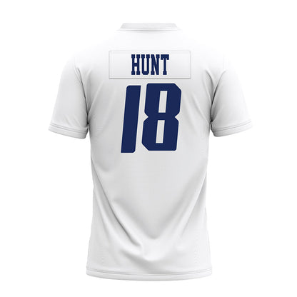 Rice - NCAA Football : Conor Hunt - White AAC Premium Football Jersey